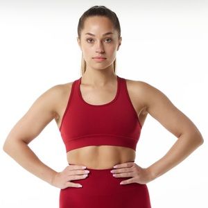 Alphalete Revival Bra Scarlet